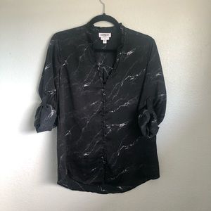 Express slim fit Portofino button up shirt M